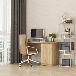 Письмовий стіл MebelStar Нео СК-1 120x60x75.5 см Дуб сонома (MBS-1193)