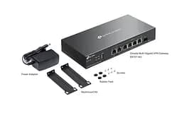 Мультисервісний маршрутизатор TP-Link ER707-M2, 1x2.5GE LAN, 1x2.5GE WAN/LAN, 4xGE LAN, 1xSFP WAN/LAN 1xUSB - мініатюра 2