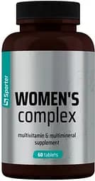 Вітаміни та мінерали Sporter Women's Complex, 60 таблеток