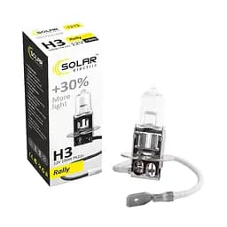 Галогеновая лампа Solar H3 12V 100W PK22s Starlight +30%(1213)