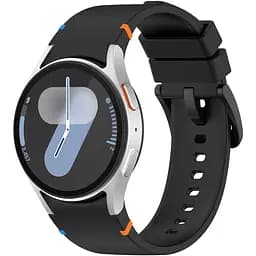 Ремінець для Samsung Galaxy Watch FE - чорний силікон Watchbands Seven (W50-9WB50022695)
