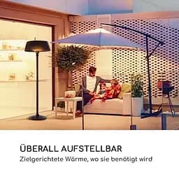 Інфрачервоний обігрівач Blumfeldt Venice Heat Stand 1000/2000Вт (10032567) - мініатюра 8