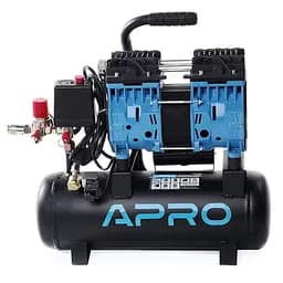 Компресор двоциліндровий безмасляний Apro OFE-9 0,6кВт 152 л/хв 9 л 30412
