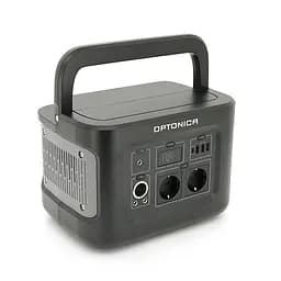 Зарядна станція Optonica B600-A1. Ємність 512Wt/h, Потужність 600Вт. Out:2xAC230, 2хDC13.3V/10A, USB-3x5V/2.4A, Type-C 100W(PD), 290х210х204мм. 7.9кг