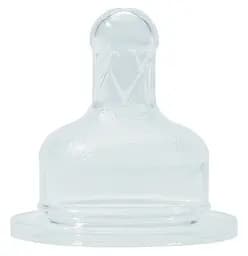 Силиконовая соска Baby-Nova, круглая, для широкого горлышка, для каши, от 6 мес., 2 шт. (3961022)