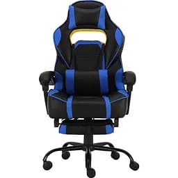Геймерське крісло GT Racer чорне із синім (X-2748 Black/Blue)