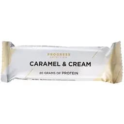 Батончик Progress Nutrition Protein Bar Карамель-вершки 60 г