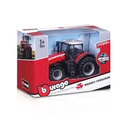 Дитяча іграшка Трактор Massey Ferguson 8740S Bburago 18-31613, 10 см - мініатюра 2