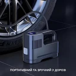 Портативний компресор Yaoen 217 Digital 150PSI (YPSCD7515B 5385) Чорний - мініатюра 3