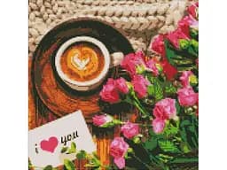 Алмазна мозаїка Ideyka Найкращий ранок (40х40 см)