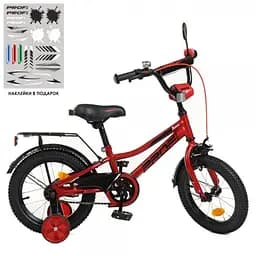 Велосипед дитячий двоколісний Profi Prime 14" червоний (Y14221 red)