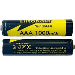 Акумулятор LiitoKala AAA 1000mAh NiMH 1шт [NI-10/AAA] [115474]  - мініатюра 3