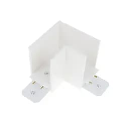 Соединитель Brille для магнитного шинопровода угловой HD-26L WH