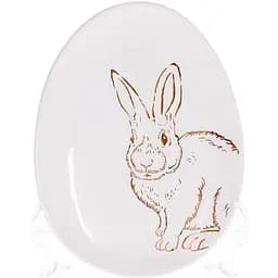 Набор BonaDi 6 керамических овальных блюд Bunny 16,5х12х2 см kuh0007093