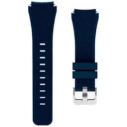 Ремінець для Samsung Galaxy Watch 5 40mm - синій ширина кріплення 20мм силікон Watchbands Gear (W45-0WB46794347)