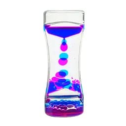 Песочные часы XX-3(Pink) розовые, с гелевой жидкостью, 13,5 см