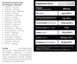 Гейнер Powerful Progress Carbo Mass Gainer 2 кг Cappucino - мініатюра 2
