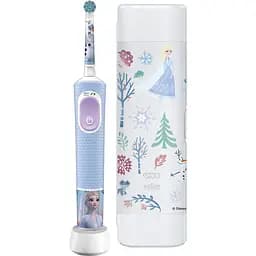 Електрична зубна щітка Oral-B Pro Kids Крижане серце + Футляр