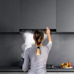 Витяжка телескопічна PERFELLI ISEO 6PWB NERO - мініатюра 3