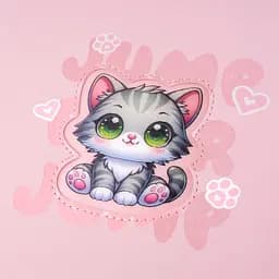 Щоденник шкільний Yes Cute kitten PU твердий А5 40 аркушів (911393) - мініатюра 3