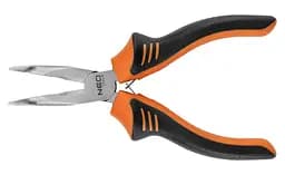 Плоскогубці подовжені вигнуті 160мм Neo Tools hoz0013043