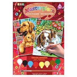 Набор для творчества Sequin Art Painting By Numbers Junior-Pairs Собаки (SA0214)