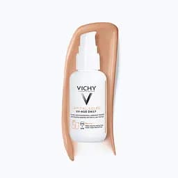 Сонцезахисний невагомий флюїд Vichy Capital Soleil проти ознак фотостаріння шкіри обличчя з універсальним тонуючим пігментом SPF 50+ 40 мл (MB452100) - мініатюра 5