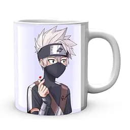 Кружка GeekLand Наруто Naruto Какаші Сердечко пальцями NA.02.308 - мініатюра 3