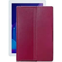 Чохол StatusCASE з екошкіри для планшету Alcatel TKEE Max 10.1 8095 Бордовий