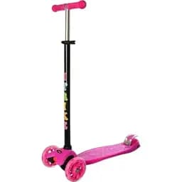 Дитячий самокат iTrike Maxi JR 3-003-P колеса, що світяться