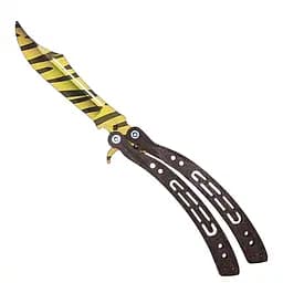 Ніж дерев'яний сувенірний Метелик Тигр Сувенір-Декор BAL-TI