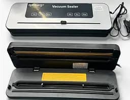 Вакуумный аппарат RB-2335 с ножом 5 режимов работы 10 пакетов 120 Вт Черный