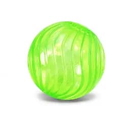 Детский мяч Попрыгунчик Диско Bambi PR2516(Green) светящийся, 6,5 см