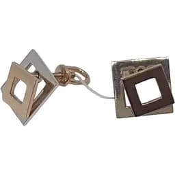 Золотые серьги-пуссеты Семейные драгоценности. 131234