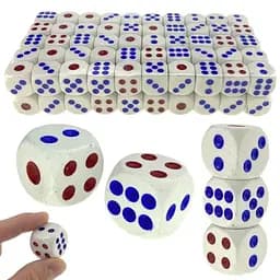 Кости игральные. большие IGR33, 1 шт 2 х 2 см, Цена за 1 кубик