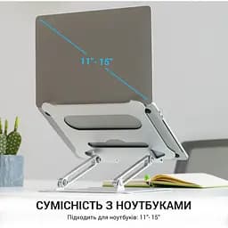 Підставка для ноутбука OfficePro LS610 Silver [144410] - мініатюра 16