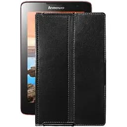 Чехол StatusCASE из экокожи для планшета Lenovo Idea Pad A5500 8 Черный матовый