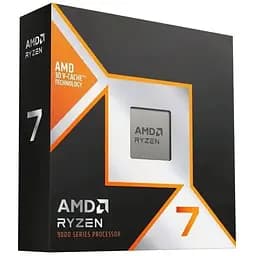 Процесор AMD AM4 Ryzen 7 9800X3D Box 8x4.7 ГГцTurbo Boost 5.2 ГГц Radeon Graphics L3 96Мб Zen 5 розблокований множник система охолодження