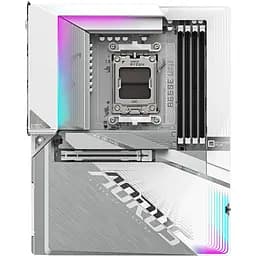 Материнская плата B650E A STEALTH ICE sAM5 B650 4xDDR5 M.2 Wi-Fi BT HDMI DP ATX белый Gigabyte teh0019112
