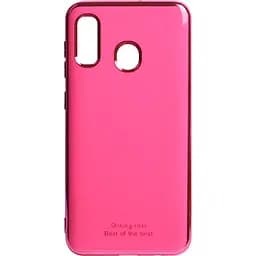 Чохол-накладка Toto Electroplate TPU 2 mm Case Samsung Galaxy A20/A30 Rose Red