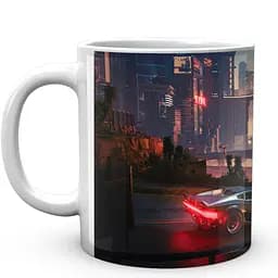 Кухоль GeekLand Cyberpunk 2077 Кіберпанк 2077 CY 02.607 330 мл білий