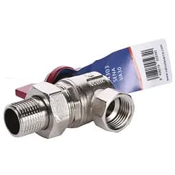 Кран кульовий кутовий з американкою Arco 1/2″ Sena 154303 - мініатюра 3