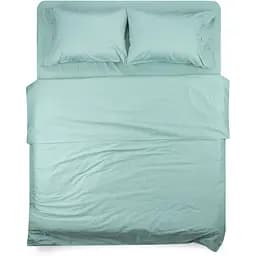 Простыня на резинке Ardesto Mix&Match, 180х200+30см, 100% хлопок, сатин, шалфей (ART1820FSG)