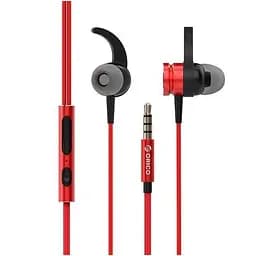 Навушники гарнітура ORICO SOUNDPLUS-RS1-RD Motion Earphone red