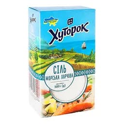 Сіль морська харчова Хуторок №1 500 г - мініатюра 3