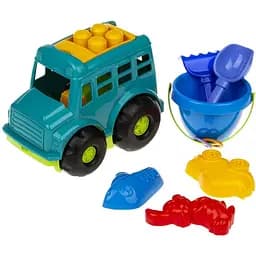 Пісочний набір Colorplast Автобус "Бусик" №3 Colorplast 0107 Зелений