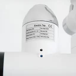 Проточний водонагрівач DELIMANO Water Heater, електричний, білий, з лійкою для душу 3 кВт - мініатюра 5