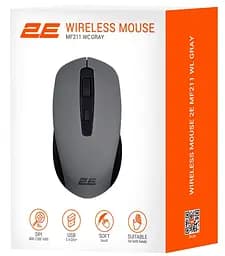Бездротова миша 2E MF211 WL Wireless Gray (2E-MF211WC) - мініатюра 5