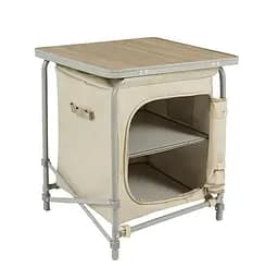 Раскладной туристический стол с полками Naturehike CNH22JU031 (Бежевый)