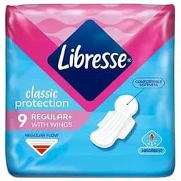 Прокладки гігієнічні Libresse Classic Protection Regular 9 шт.